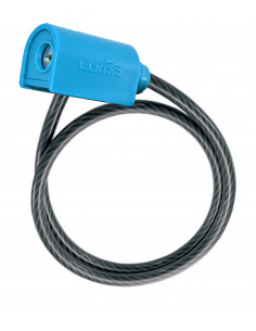 Antirrobo Cable Luma ENDURO 7318 65 8mm AZUL 65 cm