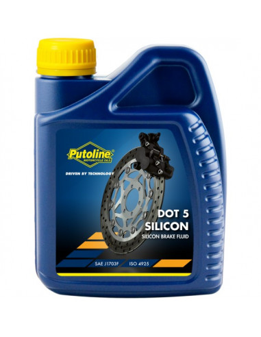 Botella Putoline Brakefluid DOT 5 Silicon 12x0,5 lt