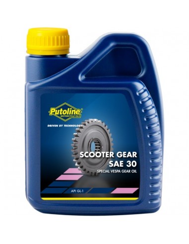 Botella Putoline Scooter Gear Oil SAE 30 12x0,5 lt