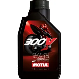 Imagen de BOTELLA MOTUL 300V FACTORY LINE ROAD RACING 10W40 1L (M104118)
