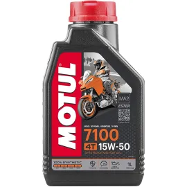 Imagen de BOTELLA MOTUL 7100 15W50 4T 1L (M104298)