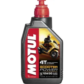 Imagen de BOTELLA MOTUL SCOOTER POWER 4T 10W30 MB 1L (M105936)