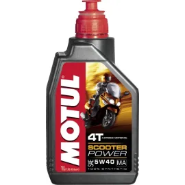 Imagen de BOTELLA MOTUL SCOOTER POWER 4T 5W40 MA 1L (M105958)