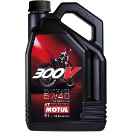 Imagen de LATA MOTUL 300V FACTORY LINE OFF ROAD 5W40 4L (M104135)