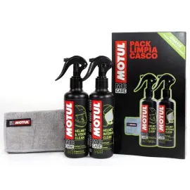 Imagen de PACK MOTUL LIMPIA CASCO 0,400L (M109920)