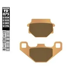 Imagen de JUEGO PASTILLAS GALFER FD075G1396 COMP. SINTERIZADO OFF-ROAD (FD075G1396)