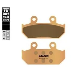 Imagen de JUEGO PASTILLAS GALFER FD082G1370 COMP. SINTERIZADO (FD082G1370)