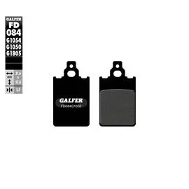 Imagen de JUEGO PASTILLAS GALFER FD084G1050 COMP. ORGANICO SCOOTER (FD084G1050)
