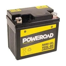 Imagen de BATERIA POWEROAD GEL ELECTROLITICO-ACTIVADA YG5L-B (PB078)