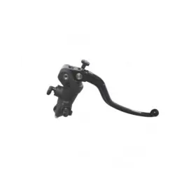 Imagen de BOMBA FRENO ACCOSSATO 19 X 20 C/CUERPO ANODIZADO NEGRO (MANETA FIJA LARGA) (CL029N-L-RST)