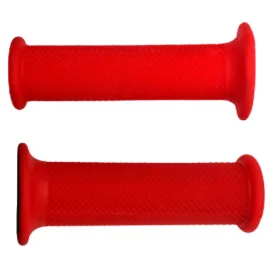 Imagen de PAR DE PUÑOS ACCOSSATO RACING EN COMPUESTO MONOCOLOR ROJO (GR001R-F)