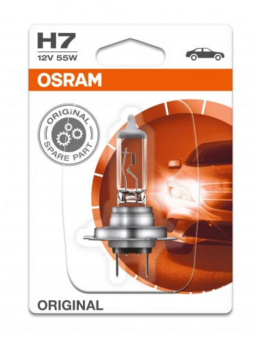 LAMPARA OSRAM H7 12V 55W - Bombillas para Moto - REBESA