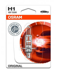 LAMPARA OSRAM H1 12V 55W P14,5S (RECAMBIO ORIGINAL)