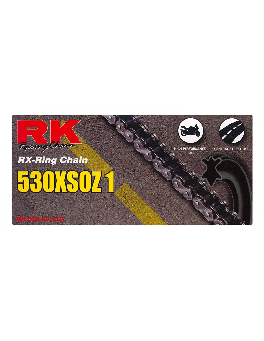 CADENA RK 530 XSOZ1 122P - Chains - REBESA