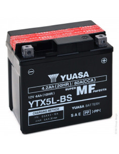 BATTERY YUASA YTX5L-BS
