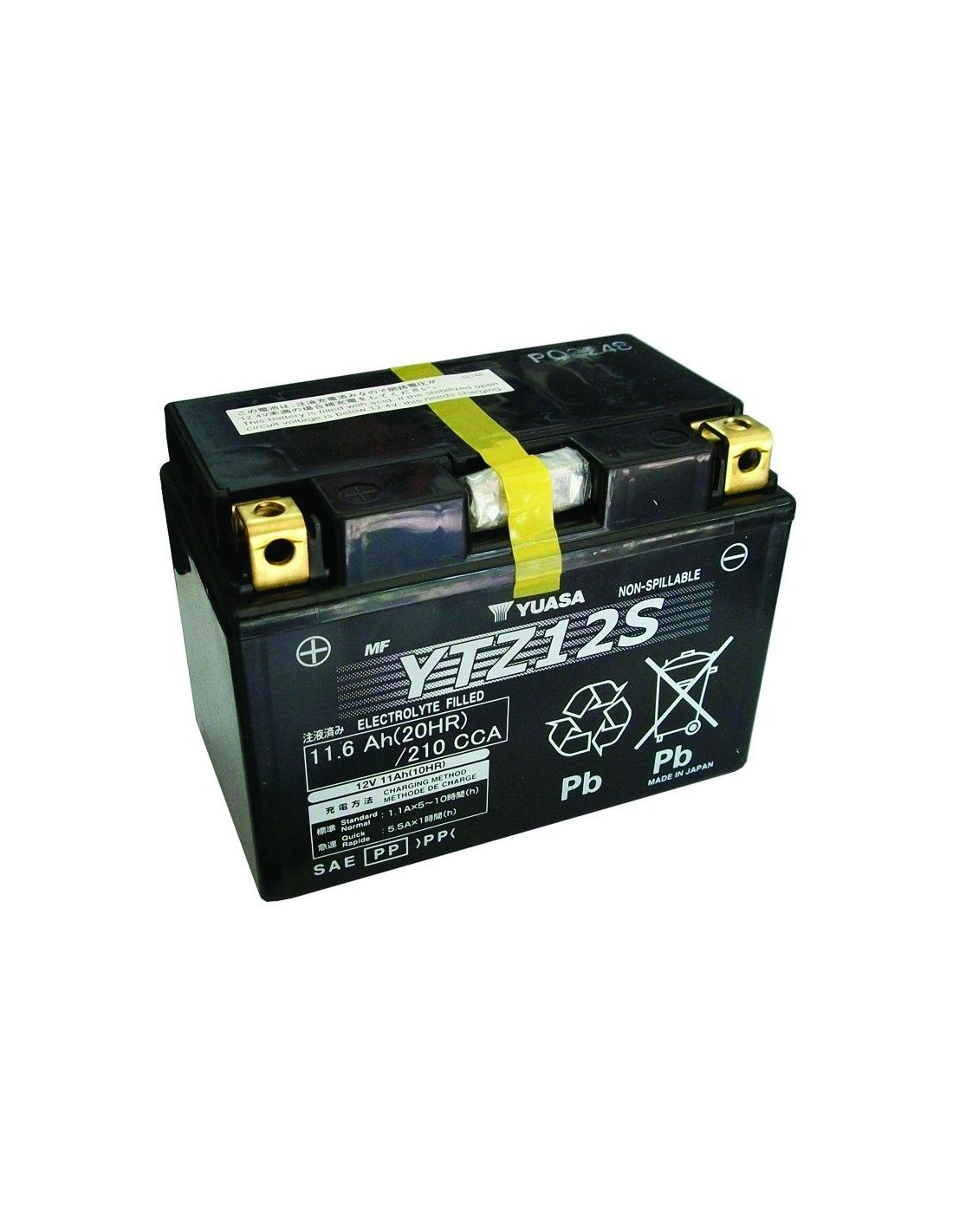 BATTERY YUASA YTZ12S - Batteries - REBESA