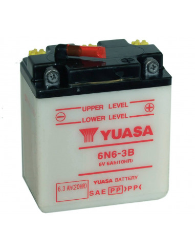 BATERIA YUASA 6N6-3B - Baterias - REBESA