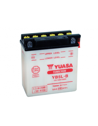 BATTERY YUASA (ACIDO INCLUIDO) YB5L-B