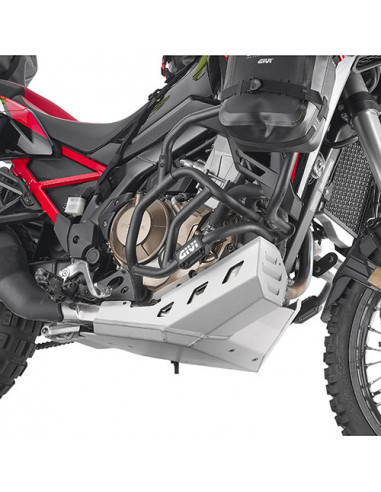 CUBRECARTER GIVI EN ALUMINIO SATINADO Y ANODIZADO - HONDA CRF1100L AFRICA TWIN (2020)