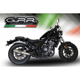Imagen de ESCAPE GPR  Honda Cmx 500 Rebel 2018/20 e4  homologado y (H.250.ULTRA)