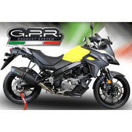 Imagen de ESCAPE GPR 2 EN 1 V-STROM DL 650 2021/2022 E5 FURORE EVO4 NERO OVAL (E5.S.201.CAT.FNE5)