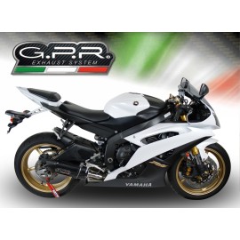Imagen de ESCAPE GPR FURORE NERO YAMAHA YZF R6 2006/16 (Y.104.FUNE)