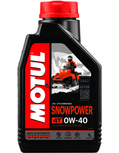 GARRAFA MOTUL SNOWPOWER 4T 0W40 1L