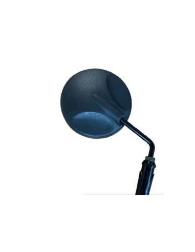 MIRROR E-19 ROUND BLACK WITH HANDLE NOT APPROVED**