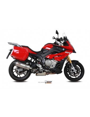 EXHAUST MIVV OVAL TITAN WITH CARBON CAP BMW S 1000 XR 2015 2019 Euro3 Euro4
