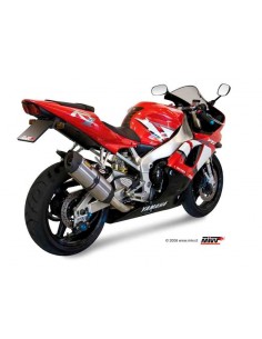 EXHAUST MIVV SUONO ST. STEEL WITH CARBON CAPS YAMAHA YZF...
