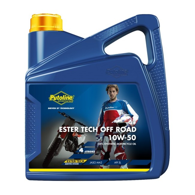 Imagen de LATA PUTOLINE ESTER TECH OFF ROAD 4+ 10W-50 4L ()