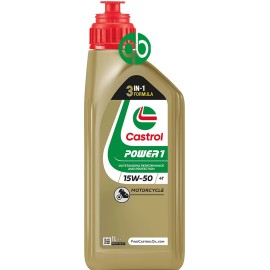 Imagen de BOTELLA CASTROL POWER 1 4T 15W50 1L (15044D) (15F587)