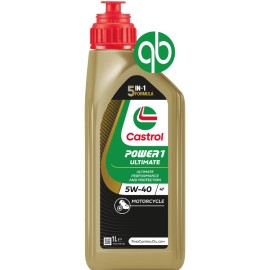 Imagen de BOTELLA CASTROL POWER 1 ULTIMATE 4T 5W40 1L (15FFA7)