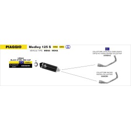 Imagen de Colector racing para escape Urban (53082MI)