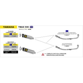 Imagen de Silencioso RaceTech en titanio fondo en carbono (73507PK)