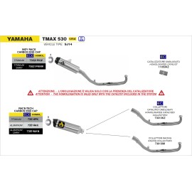 Imagen de Silencioso RaceTech en titanio fondo en carbono (73514PK)