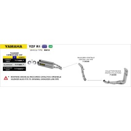 Imagen de Silencioso Thunder de aluminio (Dcho+Izdo) fondo e (71719AK)