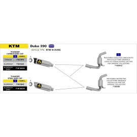 Imagen de Silencioso Thunder de aluminio fondo en carbono (71813AK)