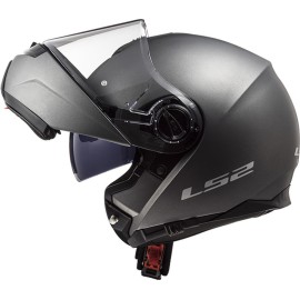 Imagen de CASCO LS2 FF325 STROBE TITANIUM MATE (503251007)