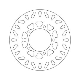 Imagen de DISCO DE FRENO ACERO DELANTERO YAMAHA CYGNUS X NXC 125 04-06 (DF4099A)