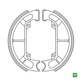 Imagen de JUEGO ZAPATAS NEWFREN GF 0252 (PIAGGIO) (GF 0252)