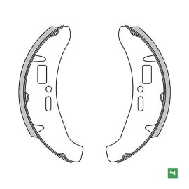 Imagen de MORDAZA DE FRENO ANTI-AGUA (GF0249FTR)