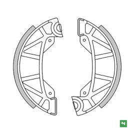 Imagen de MORDAZA DE FRENO ANTI-AGUA (GF0222FTR)