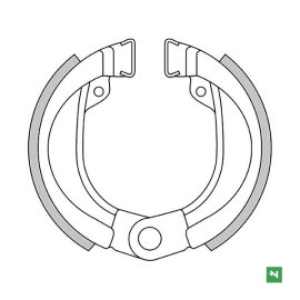 Imagen de MORDAZA DE FRENO ANTI-AGUA (GF0245FTR)