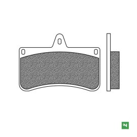 Imagen de PASTILLAS DE FRENO KART K5 ORGANICA (FD0350K5)
