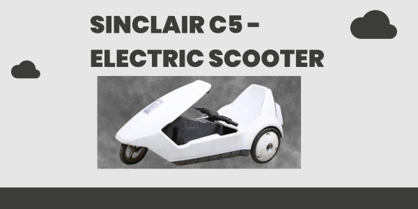 Sinclair C5 - electric scooter