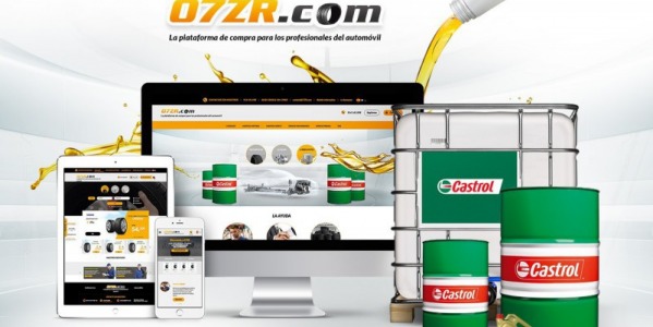 La plataforma 07ZR incorpora los productos Castrol a su catálogo de la mano de Lugrasa